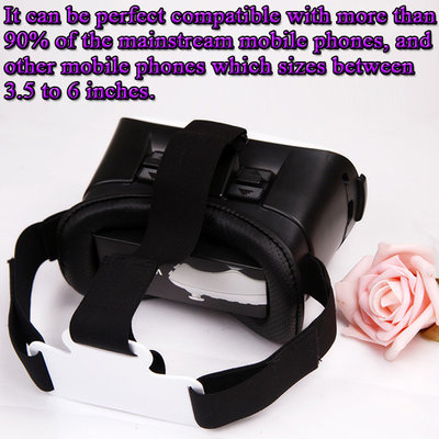 China The Latest Design Google Cardboard Virtual Reality 3D Glasses 3D VR Glasses Manufacturer supplier