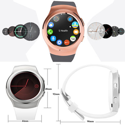 China Samsung Watch Gear S2 Fashion Shape 240 x 240 Pixels IPS High Definition Round-shaped Screen Smart Watch Phone supplier