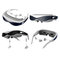 98 inches Virtual Reality 1080P Virtual Screen Display with AV IN HDMI 3D Video Glasses supplier