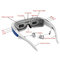 A8/1GB/8GB 98&quot; Virtual Reality 1080P Virtual Screen Display 3D Video Glasses Factory supplier