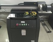 9060 UV digital flatbed printer for promotion products,  digital UV LED printer on watch belt comb and woodbox