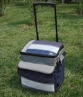 Outdoor picnic cooler bag with wheels ,Insulation bag,food warm bag