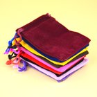 Customized Logo Wholesale Eco-Friendly Velvet bags/Velvet pouch