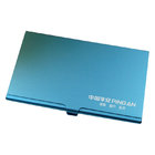 Hand push type metal business card holder for men,Customized business card holder case
