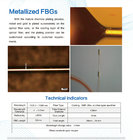 Metallized Fiber Bragg Grating