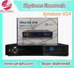 jb200 wifi JYNXBOX ULTRA HD V5 satellite receiver ultra hd v14 fan installed fta hd receiver 1080p