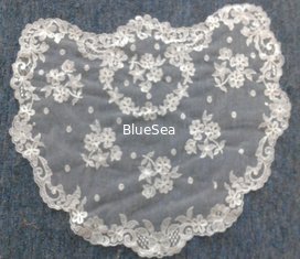 China OEM customize design Ivory/White Spanish style veils and mantillas Catholic chapel lace - Small Hot sale supplier