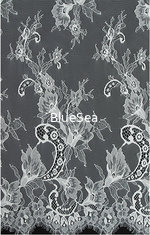 China Green Environmental Protection  Eyelash Lace Fabric  for Wedding Dress supplier