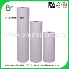 China BMPAPER 60gsm 70gsm 80gsm 90gsm 100gsm 120gsm 150gsm Plotter Paper Roll supplier