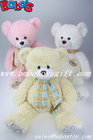 Beige Happy Smile Plush Stuffed Teddy Bear As Kids Toy