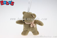 5.1" Standing Style Small Size Stuffed Baby Toy Teddy Bear With Scarf