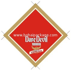 Printed high quality aluminium foil beer neck label for India beer market Direct manufacturer best-selling aluminum foil