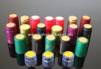 2014 new arrival heat shrink wrap capsule for wine bottles Olive oil heat PVC shrink capsules