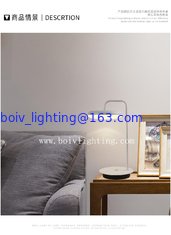 China BV2177-1T  Aliminum LED Table Lamps Acrylic  White Color 	Size 200*300MM supplier