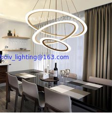 China White Or  Wood Color LED Lamp Three LED Color Can Choose  Aliminum supplier