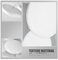 BV2177-1T  Aliminum LED Table Lamps Acrylic  White Color 	Size 200*300MM supplier