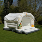 inflatable wedding white bouncer for outdoor wedding event