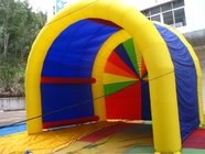 inflatable knight  helmet tunnel /inflatable tunnel entrance for event sports
