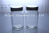 Custom Glass Storage Jars, Mason jar with Lids