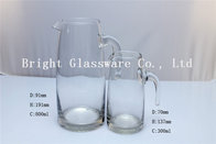 Hand blown glass wine decanter with ice cooler glass water bottle for wholesale