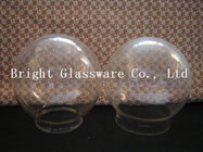 Frosted round glass lamp shade supply wholesale