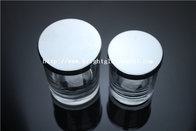 best sale glass candle holder with metal lid
