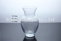 clear glass vase, blown glass candle holder wholesale