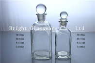 Empty Reed Diffuser Glass Bottle, clear perfume glass bottle