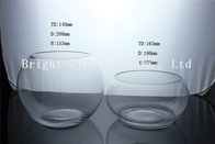 cheap round glass fish tank wholesale, clear glass fish jar
