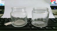 100ml clear screw neck glass jar for cosmetics packaging/ Bird's Nest Soup