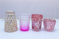 prefect design glass candle holder, color glass candle holder for decor