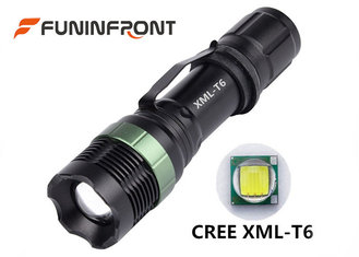 China 1000LMs Adjustable Focus CREE T6 LED Torch 3-Modes for Outdoor Camp, Backpack supplier