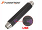 10W USB Direct Charge Pro Jade LED Flashlight Inside with Li-ion Battery supplier