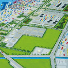 3D city model architectural model for sale , Landscape Custom-made