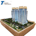 Architecture commercial building model, hotel architecture model