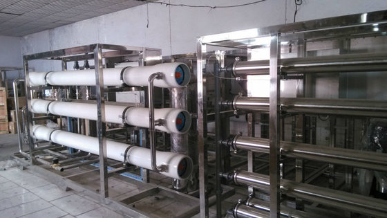 China Beverage making pretreatment stainless steel ro reverse osmosis system / drink well water treatment equipment supplier