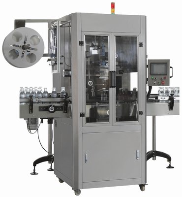 China Automatic sleeve shrink labeling machine for round and plat bottle/glass bottle/plastic bottle supplier