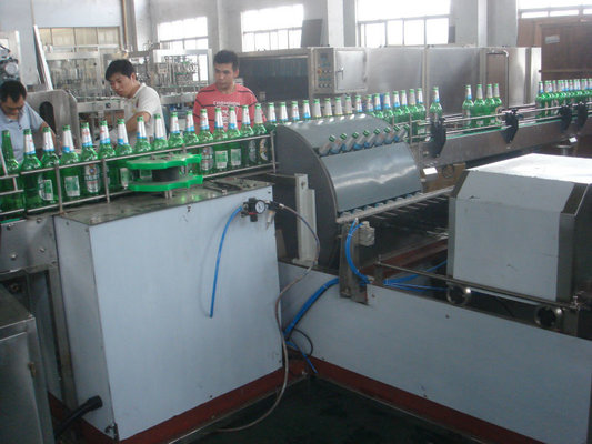 China Used bottle washing machine For Flat Bottle, Beer Vodka Glass Bottle Washing Machine supplier