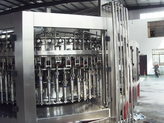 China Carbonated Beverage Packing Line/3IN1 Monoblock Carbonated Drink Filling Machine supplier
