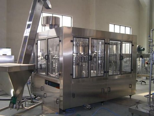 China Carbonated Drinks Filling Line Of Soda Bottling Supplies For Carbonated Beverage Bottling Machinery supplier