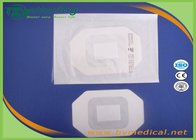 B0607X Medical permeamble sterile transparent breathable waterproof PU film IV wound dressing with absorbent pad