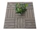 Sunshien WPC Floor Tile Cross Laminated Timber Vinyl Plank decking tile 300*300mm diy