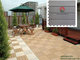 Sunshien WPC Wood Flooring Synthetic Teak Decking Composite Deck Outdoor 300x300mm for balcony