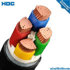0.6/1KV annealed copper conductor xlpe insulated pvc sheath XLPE/PVC FR 4cx95mm + E 16mm Armoured Cable IEC60502 Flame r