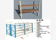 Upright Shelf Frame Storage Rack Roll Forming Machine 7.5kw Galvanized Steel Q235