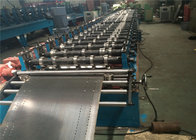35.5kw Storage Rack Roll Forming Machine , PCL Control Steel Bending Machine CE