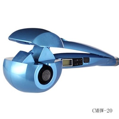 LCD Automatic Blue Hair Curling Tongs-Hair Curler