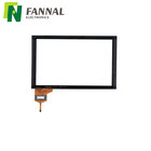 outdoor touch screen 8" projected capacitive touch with rugged G+G structure and I2C interface