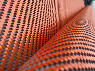 China ORange carbon hybrid cloth supplier