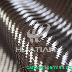 China Glitter carbon fiber fabric,Twill And Plain Woven Carbon Fiber Fabric 12k supplier